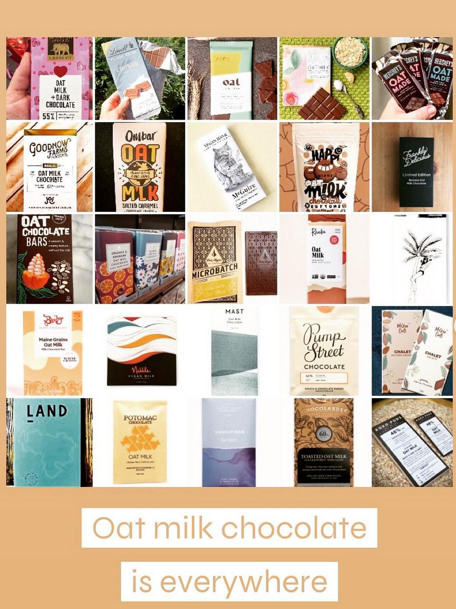 Oat Milk Chocolate has exploded on the craft chocolate scene in the past few years.