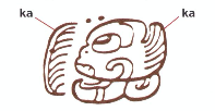 Mayan Kakaw Symbol